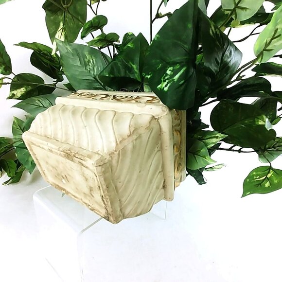 Floral Table Decor Faux Ivy Arrangement Handcrafted Collins Creek Collections - Picture 3 of 7